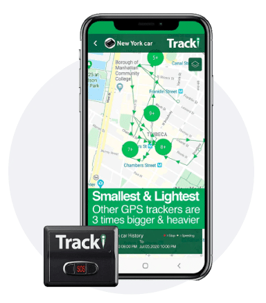 tracki real time tracking someone with GPS